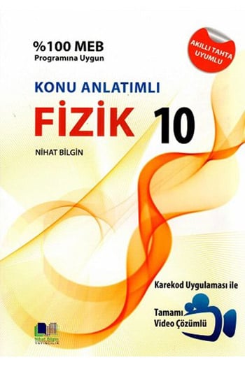 Nihat Bilgin Yayınları 10. Sınıf Fizik Konu Anlatımlı