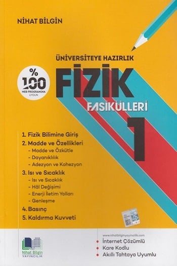 Nihat Bilgin Yayınları Fizik Fasikülleri 1