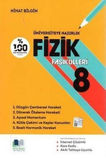 Nihat Bilgin Yayınları Fizik Fasikülleri 8