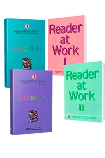 Odtü Yayıncılık Reader at Work 1-2 + More To Read 1-2 Set 4 Kitap