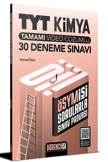 Öğrenci İşi Yayınlar TYT Kimya Tamamı Video Çözümlü 30 Deneme Sınavı
