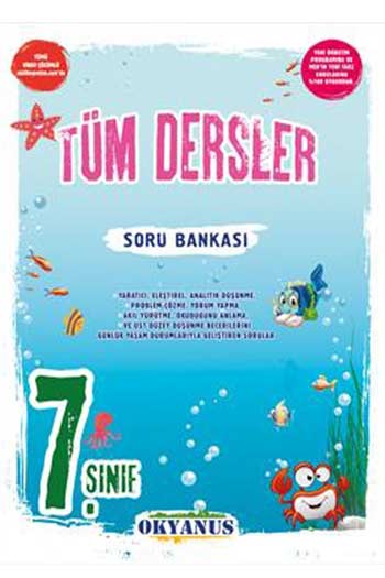 Okyanus Yayınları 7. Sınıf Tüm Dersler Soru Bankası