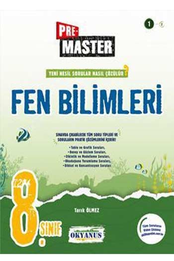 Okyanus Yayınları 8. Sınıf Premaster Fen Bilimleri Soru Bankası