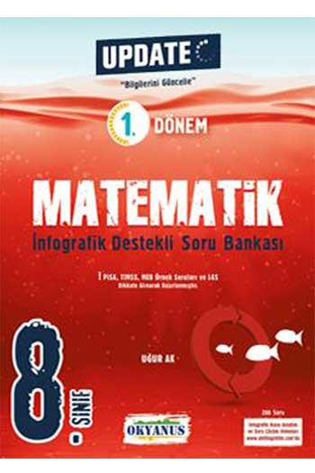 Okyanus Yayınları 8. Sınıf 1. Dönem Matematik Update İnfografik Destekli Soru Bankası