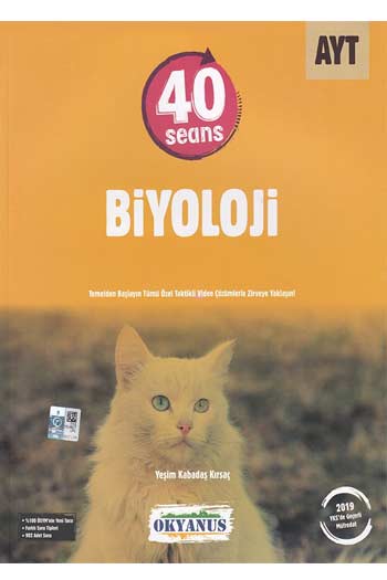 Okyanus Yayınları AYT 40 Seans Biyoloji Soru Bankası