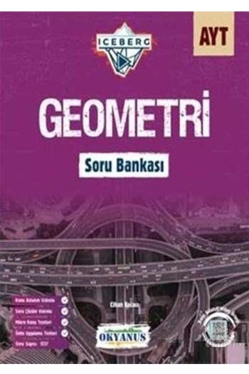 Okyanus Yayınları AYT Geometri Iceberg Soru Bankası