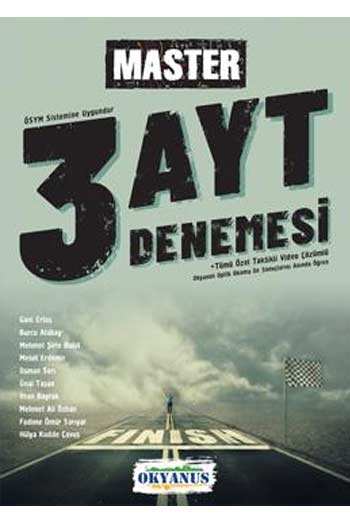 Okyanus Yayınları AYT Master 3 Deneme