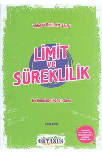 Okyanus Yayınları Limit ve Süreklilik