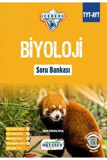 Okyanus Yayınları TYT AYT Biyoloji Iceberg Soru Bankası
