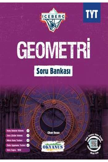 Okyanus Yayınları TYT Geometri Iceberg Soru Bankası