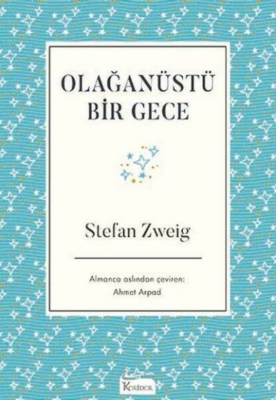 Olağanüstü Bir Gece-Bez Ciltli Koridor Yayınları