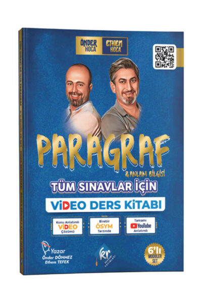 Önder Hoca & Ethem Hoca Tüm Sınavlar İçin Paragraf ve Anlam Bilgisi Video Ders Notları