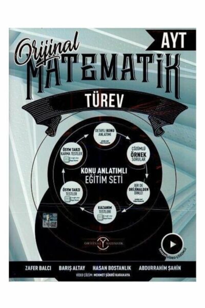 Orijinal Yayınları AYT Matematik Türev Konu Anlatımlı