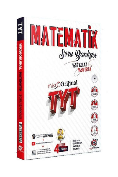 Orjinal Yayınları 2025 TYT Matematik Mikro Soru Bankası