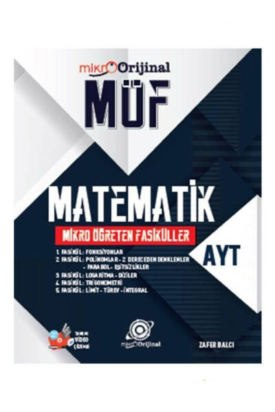 Orjinal Mikro 2024 AYT Matematik MÖF Mikro Öğreten Fasiküller