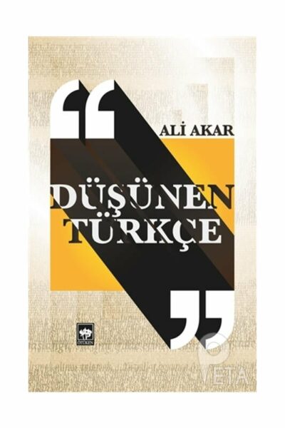 Ötüken Neşriyat Düşünen Türkçe