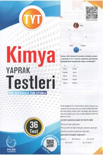 Palme Yayınları TYT Kimya Yaprak Test
