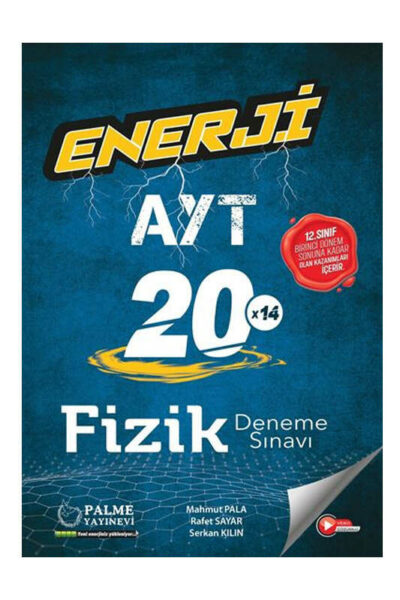 Palme Yayınları 2023 AYT Fizik Enerji 20 Deneme