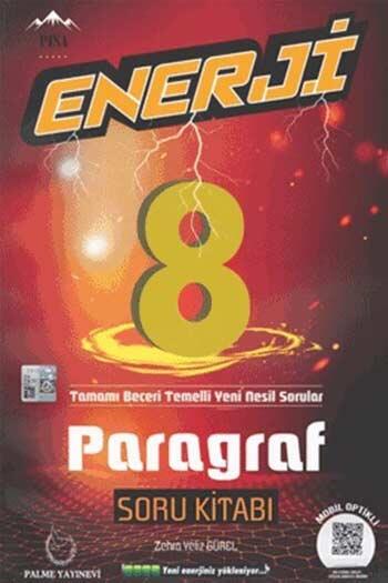 Palme Yayınları 8. Sınıf Paragraf Enerji Soru Kitabı