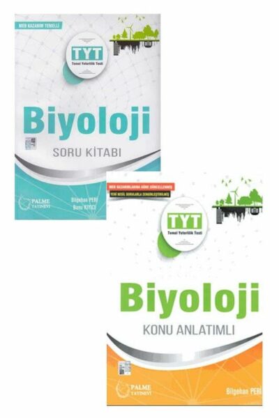 Palme Yayınları TYT Biyoloji Konu Anlatımlı ve Soru Bankası Seti
