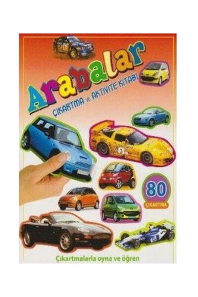Parıltı Yayınları Arabalar-Çıkartma ve Aktivite Kitabı