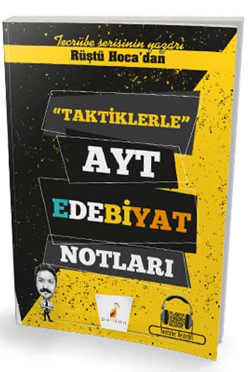Pelikan Yayınları Rüştü Hocadan Taktiklerle AYT Edebiyat Notları