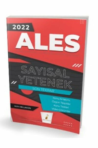 Pelikan Yayıncılık 2022 ALES Sayısal Yetenek Son Tekrar Konu Anlatımı