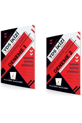 Pelikan Yayınları YDS İkizi Dijital Çözümlü 2 Özgün Deneme Sınavı
