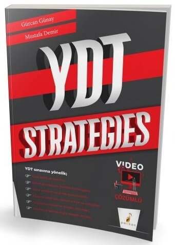 Pelikan Yayınları YDT Strategies Video Çözümlü Soru Bankası