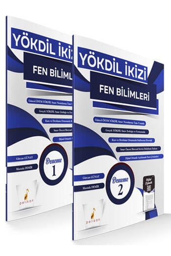 Pelikan Yayınları YÖKDİL İkizi Fen Bilimleri Dijital Çözümlü 2 Özgün Deneme Sınavı