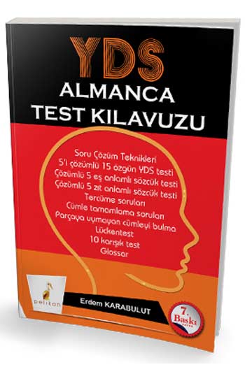 Pelikan Yayınları YDS Almanca Test Kılavuzu