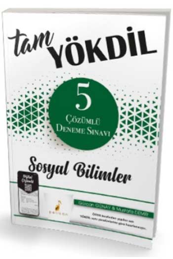 Pelikan Yayıncılık Tam YÖKDİL Sosyal Bilimler 5 Çözümlü Deneme
