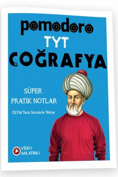 Pomodoro Yayınları TYT Coğrafya Konu Soru Süper Pratik Notlar