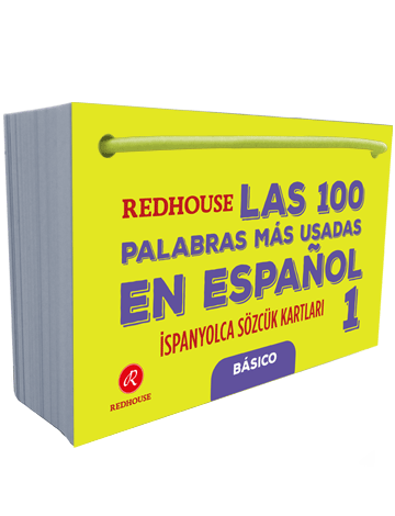 Redhouse Las 100 Palabras Mas Usadas En Espanol İspanyolca Sözcük Kartları 1