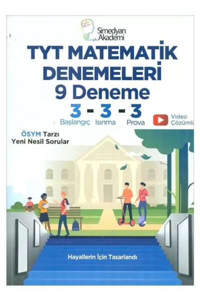 Simedyan Akademi TYT Matematik 9 Denemeleri
