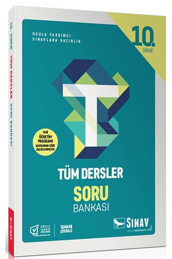 Sınav Yayınları 10. Sınıf Tüm Dersler Soru Bankası
