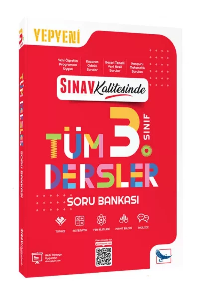Sınav Yayınları Sınav Kalitesinde 3.Sınıf Tüm Dersler Soru Bankası