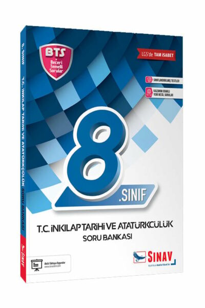 Sınav Yayınları 8. Sınıf LGS T.C. İnkılap Tarihi ve Atatürkçülük Soru Bankası