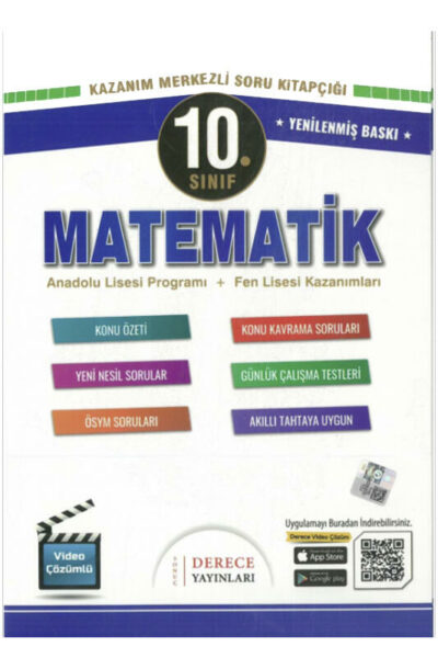 Derece Yayınları 10. Sınıf Matematik Modüler Set