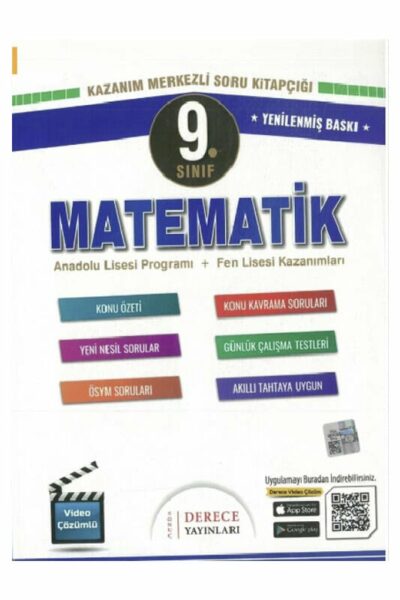 Sonuç Derece Yayınları  9. Sınıf Matematik Modüler Set