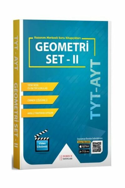 Sonuç Derece Yayınları TYT AYT Geometri Set II