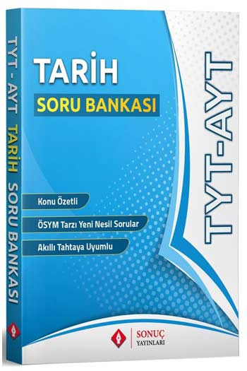 Sonuç Yayınları TYT AYT Tarih Soru Bankası