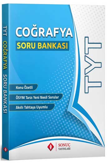 Sonuç Yayınları TYT Coğrafya Soru Bankası