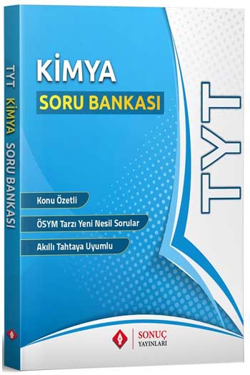 Sonuç Yayınları TYT Kimya Soru Bankası