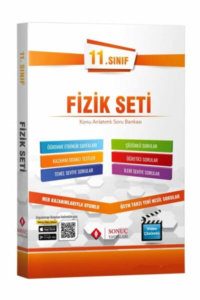 Sonuç Yayınları 11. Sınıf Fizik Konu Anlatımlı Soru Bankası Seti