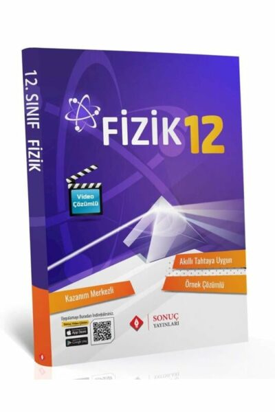 Sonuç Yayınları 12. Sınıf Fizik Kazanım Merkezli Soru Bankası Seti