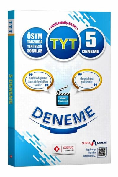 Sonuç Yayınları 2021 TYT 5 Li Deneme