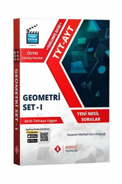 Sonuç Yayınları 2022 TYT AYT Geometri Modül Set I