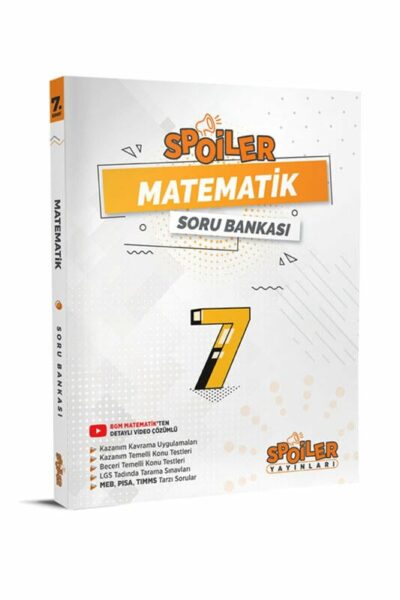 Spoiler Yayınları 7. Sınıf Matematik Spoiler Soru Bankası