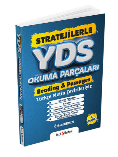Tercih Akademi Yayınları Stratejilerle YDS Okuma Parçası Reading ve Passages